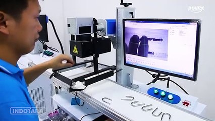 PONTAX FIBER LASER MARKING MACHINE PXFL-50W - MARKING SUPER TAJAM DAN PRESISI