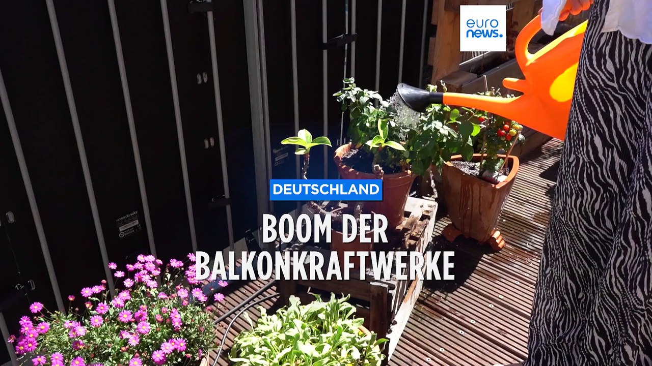 Solarenergie vom eigenen Balkon? In Deutschland boomen Balkonkraftwerke