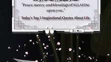 Today's Top 5 Inspirational Quotes About Life