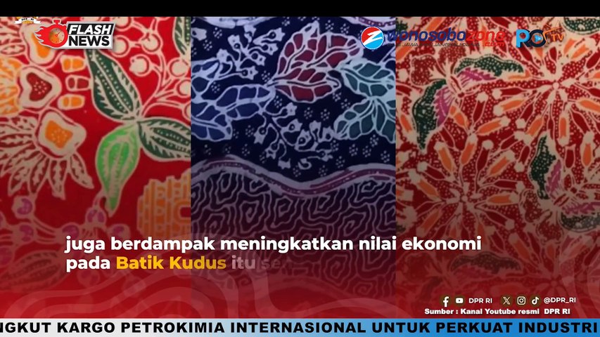 Lestari Moerdijat Dukung Motif Batik Kudus Dapatkan Hak Paten HAKI