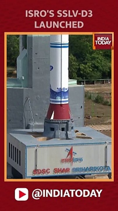 SSLV India's Youngest Rocket, Launched To Space With E0S-08 | ISRO Launch News