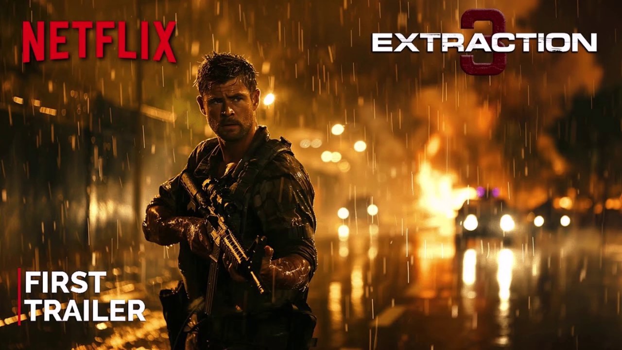 Extraction 3 - First Trailer  NETFLIX  Chris Hemsworth & Idris Elba  2025