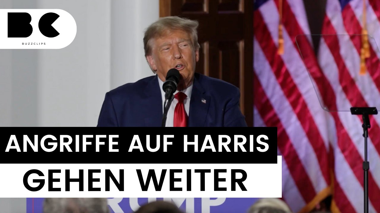 Trump "sehr wütend" auf Harris: Persönliche Angriffe gehen weiter