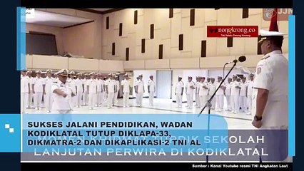 Sukses Jalani Pendidikan Wadan Kodiklatal TNI AL