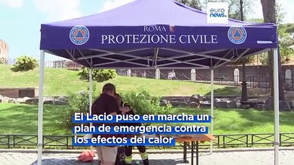 Alerta roja en Italia ante una peligrosa ola de calor que se prolongará varios días