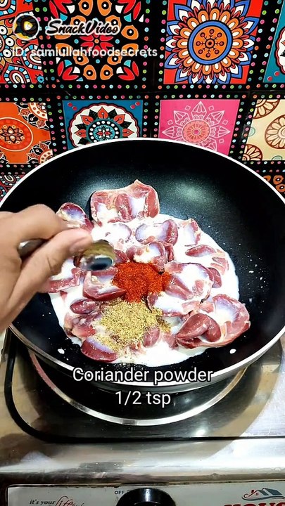 Chicken fried Gizzards