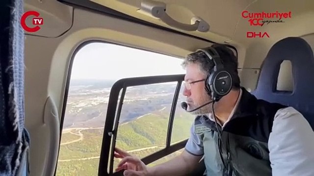 Çanakkale'deki orman yangını kontrol altında