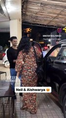 Neil Bhat and Aishwarya Sharma caught on a cozy movie night at Juhu PVR