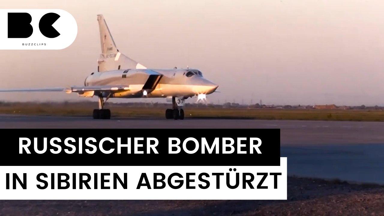 Tupolev Tu-22M3: Russischer Nuklearbomber stürzt ab