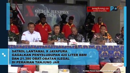 Satuan Patroli Lantamal Jayapura Gagalkan penyelundupan