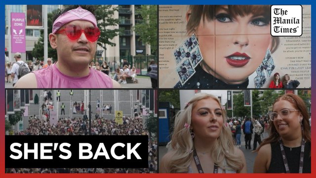 Fans converge on London's Wembley as Taylor Swift returns to stage