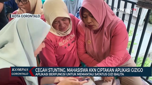 Cegah Stunting, Mahasiswa KKN UNG Ciptakan Aplikasi GIZIGO Untuk Memantau Status Gizi Balita