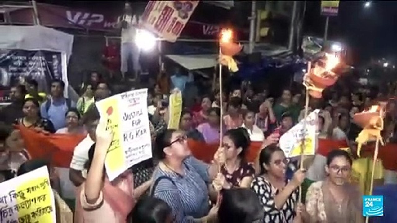 Inde : des milliers de personnes dans les rues après le viol et le meurtre d’une soignante de 31 ans