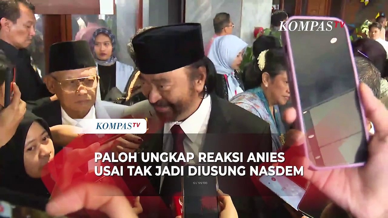 Surya Paloh Ungkap Reaksi Anies usai Tak Jadi D...
