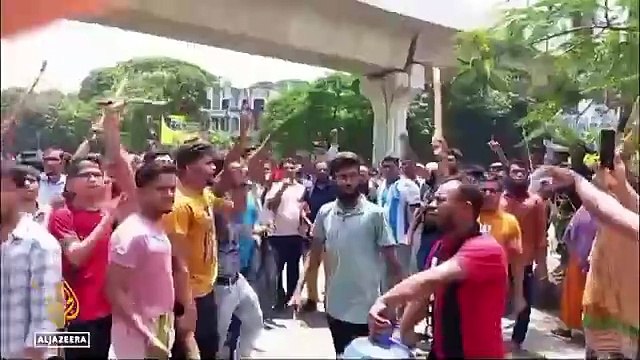 Bangladesh protests intensify as demonstrators demand PM Hasina's resignation