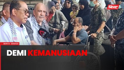 127 rakyat Palestin tiba untuk rawatan