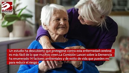 Los cambios saludables en el estilo de vida pueden evitar la mitad de los casos de demencia