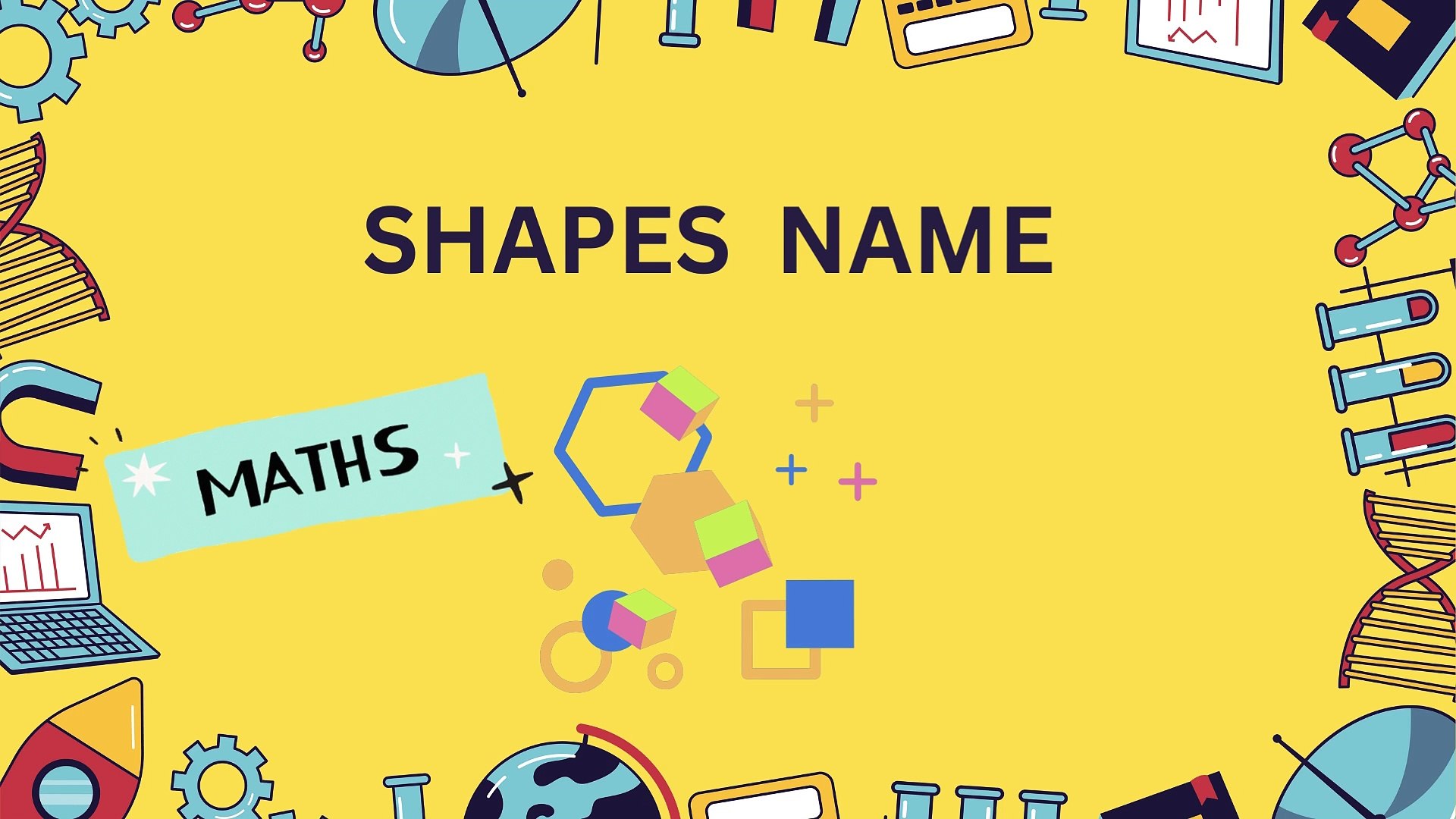 ⁣SHAPES NAME FOR KIDS