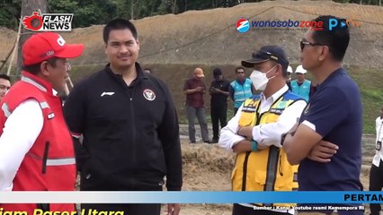 Menpora Dampingi Presiden Tinjau TC PSSI, Berharap TC IKN Bawa Sepakbola Indonesia Lebih Berkembang