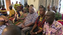 Le Premier ministre aux côtés de la famille de feu Olivia Koffi, l’adolescente victime d’un accident au Ghana