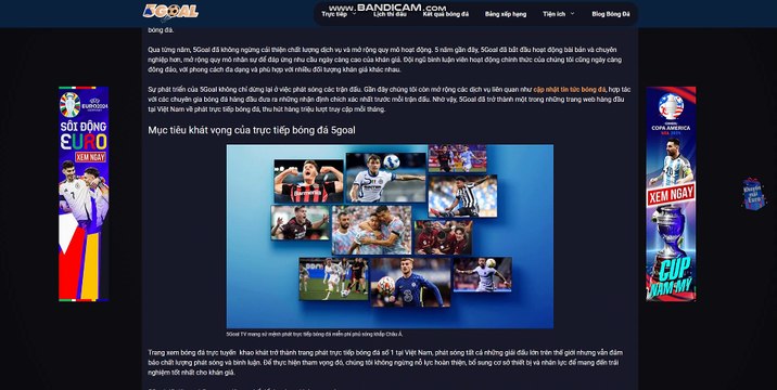 Trực tiếp bóng đá 5Goal | Kênh ttbd hôm nay không quảng cáo