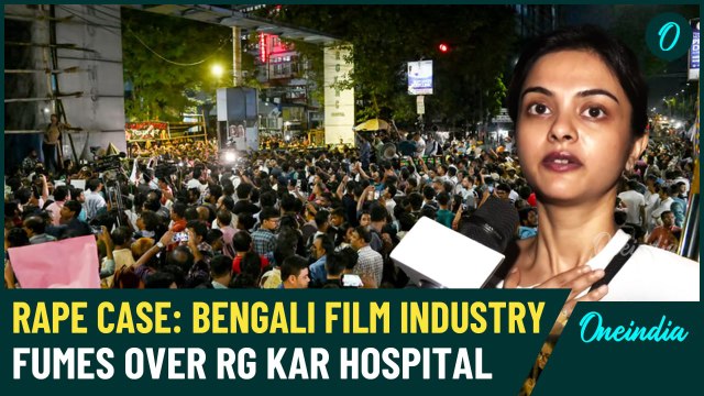 Kolkata Hospital Case: Bengali Film Industry Joins Midnight Protests| Solanki Roy Speaks Out| VIDEO