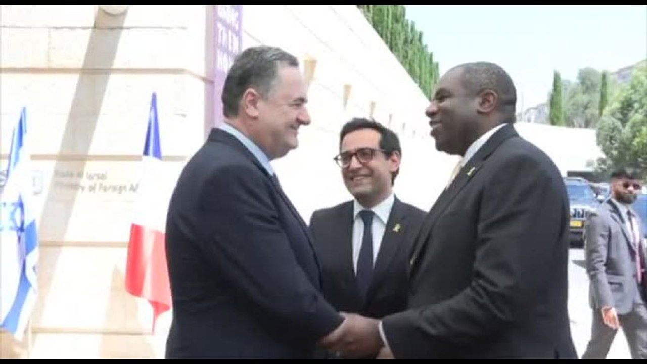 Gaza, i ministri degli Esteri Gb-Francia in Israele per colloqui
