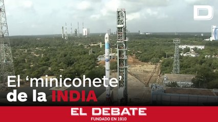 La India lanza con éxito un 'minicohete' para abaratar el coste de las misiones espaciales
