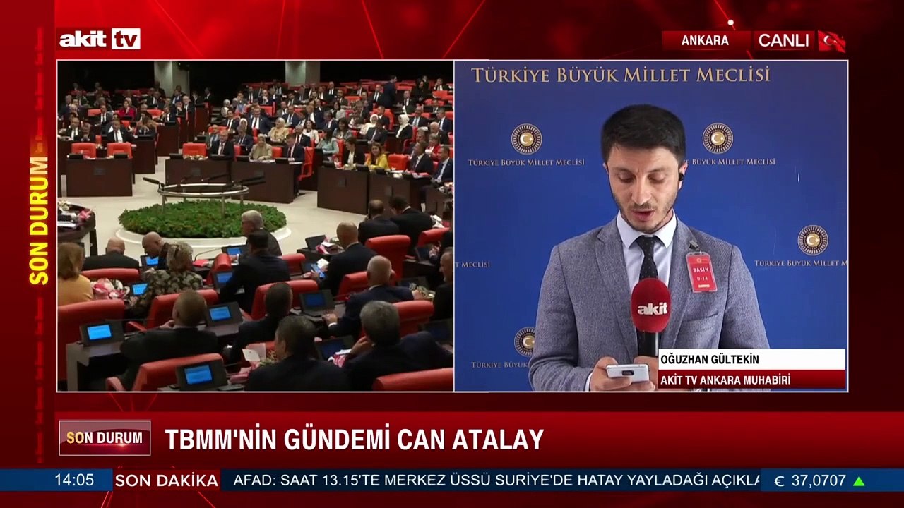TBMM'nin gündemi Can Atalay