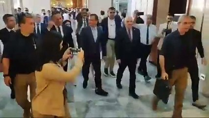 Böyle olur Özgür Özel’in Filistin davası! Abbas’ı dinlemeye gelmedi, Can Atalay için koştu