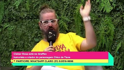 GRAFFITE 98 | Humorista Cléber Rosa relembra início da carreira