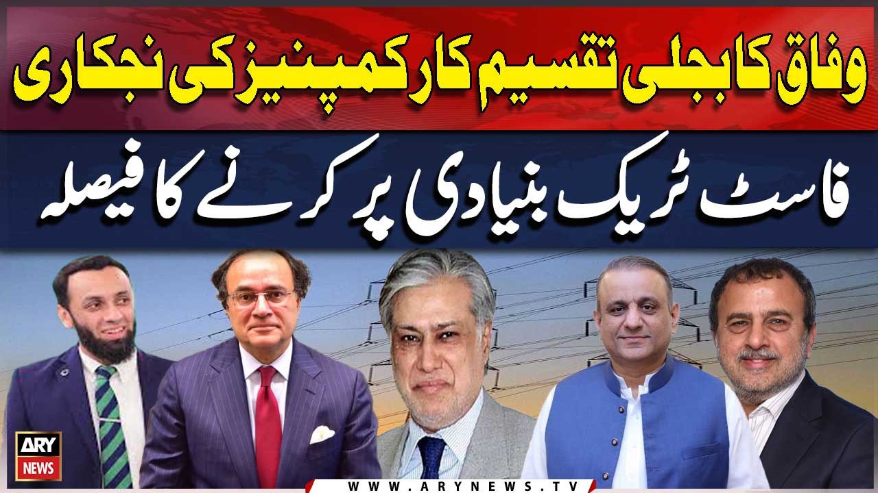 Federal decision to privatize electricity distribution companies on fast track basis