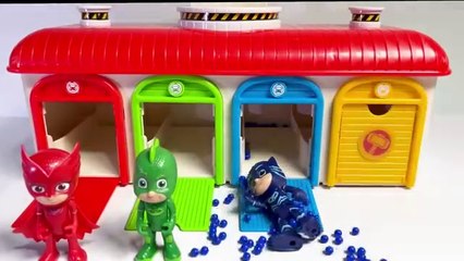 Satisfying Video _ How to Make Rainbow Magic Beads with Stress Balls in 4 Color Garage Cutting ASMR (1)