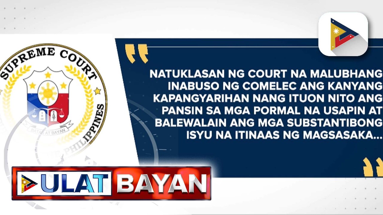 Pagpapawalang bisa ng SC sa desisyon ng COMELEC sa tunay na kinatawan ng Magsasaka Partyist, ikinatuwa ni Rep. Cabatbat