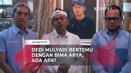 Dedi Mulyadi Bertemu dengan Bima Arya di Bogor, Ada Apa?