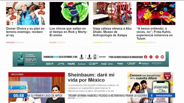Primeras planas de los periódicos | 16 de agosto de 2024