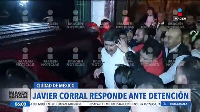 Javier Corral responde tras el intento de detención en la CDMX