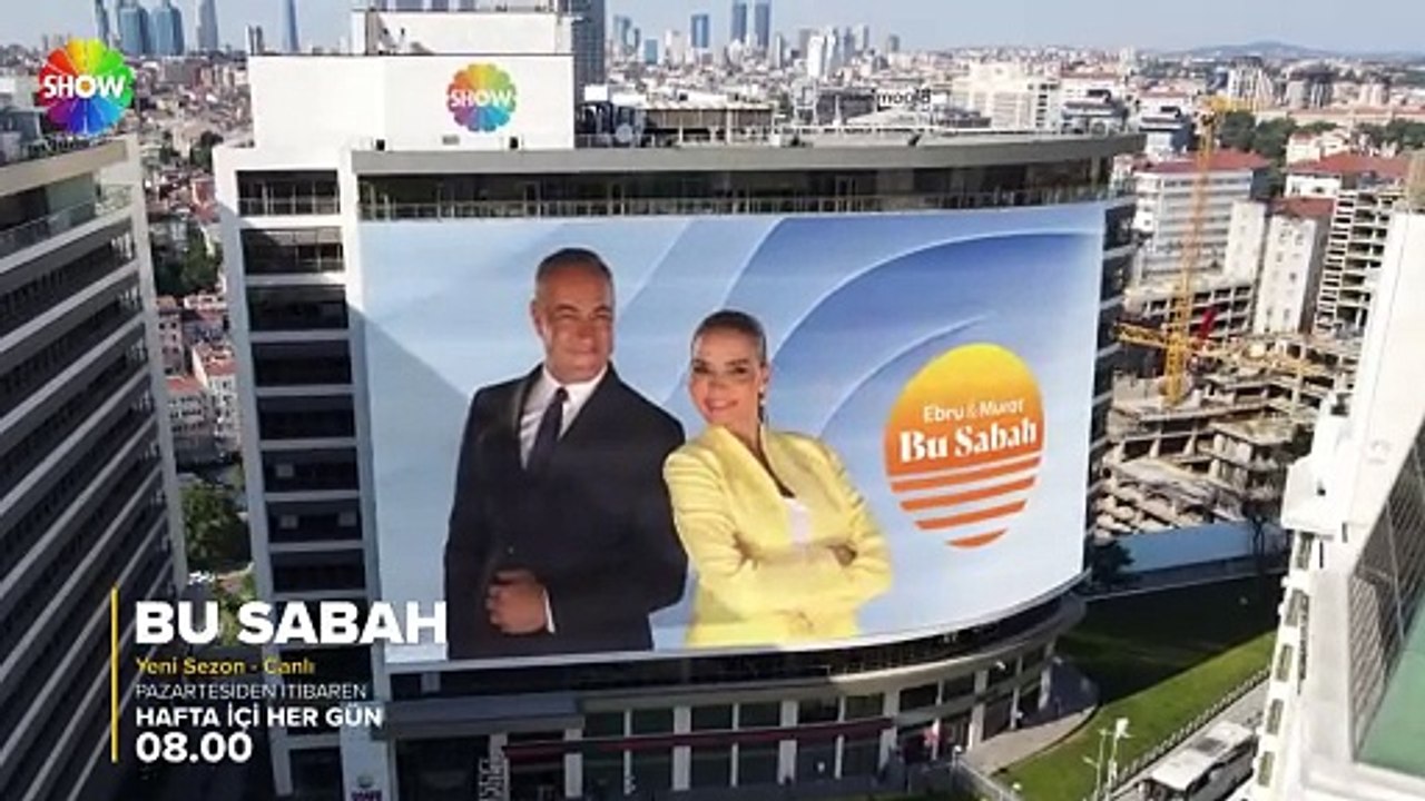 Ebru Akel ve Murat Güloğlu ile Bu Sabah yeni sezonuyla Pazartesi’den itibaren hafta içi her gün 08.00'de Show TV'de!