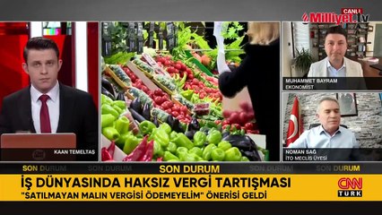 İş dünyasında haksız vergi tartışması! Uzmanlar CNN Türk canlı yayınında değerlendirdi