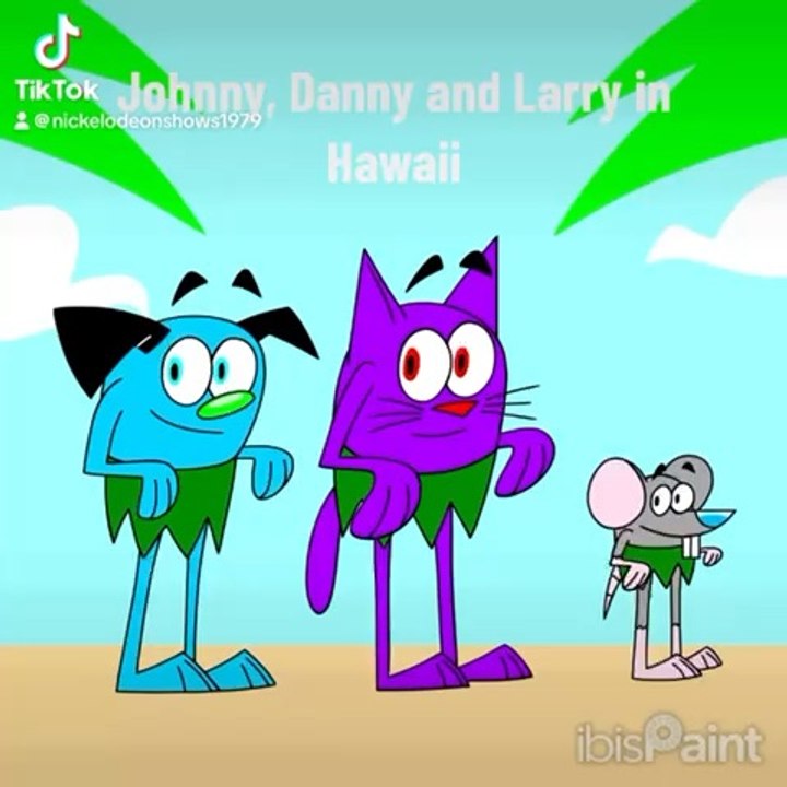 Johnny & Friends: Johnny, Danny and Larry in Hawaii in Speedpaint