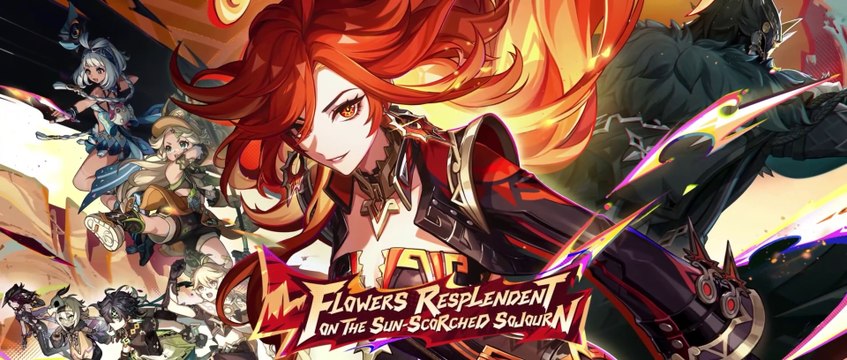 Genshin Impact - Bande-annonce de la mise à jour 5.0 « Fleurs radieuses lors d'un périple sous le soleil brûlant »