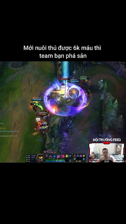 Mới nuôi thú được 6k máu thì team bạn phá sản #chogath #lienminhhuyenthoai #leagueoflegends