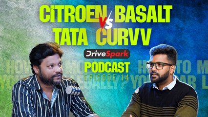 Citroen Basalt vs Tata Curvv: Which SUV Should You Choose? 🚗 | DriveSpark Podcast