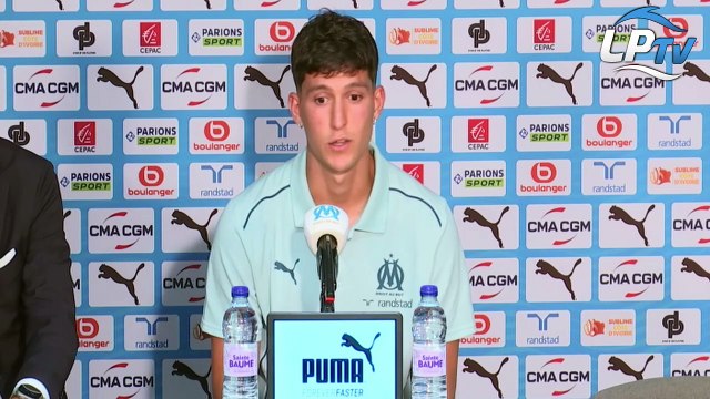 Intégrale de la conférence de presse de Leonardo Balerdi et Roberto De Zerbi avant le déplacement à Brest