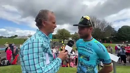 Watch Mark Cavendish's interview with Media Isle of Man during his homecoming in Douglas