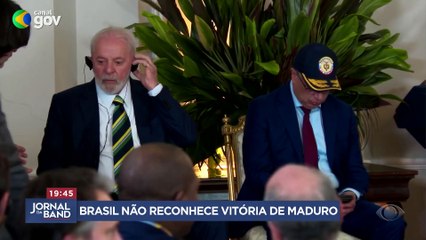 'Ele sabe que está devendo uma explicação', diz Lula sobre eleição de Maduro