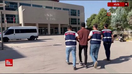 Kilis'te terör operasyonunda yakalanan zanlı tutuklandı