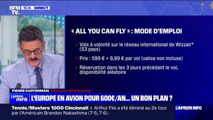 La compagnie aérienne Wizzair lance une offre de vols à volonté à 600 euros par an