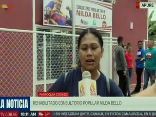 Apure | Entregan rehabilitado Consultorio Popular “Nilda Bello” en la parroquia Codazzi
