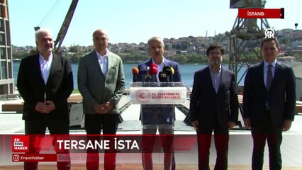 Bakan Uraloğlu Tersane İstanbul: Türkiye için çok önemli bir kazanım